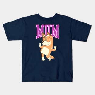 Bluey Mum, Mom Kids T-Shirt